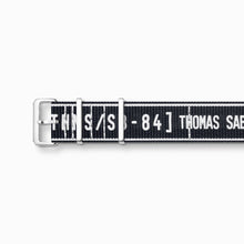 Load image into Gallery viewer, Thomas Sabo Watch Band Urban CODE TS NATO, Black