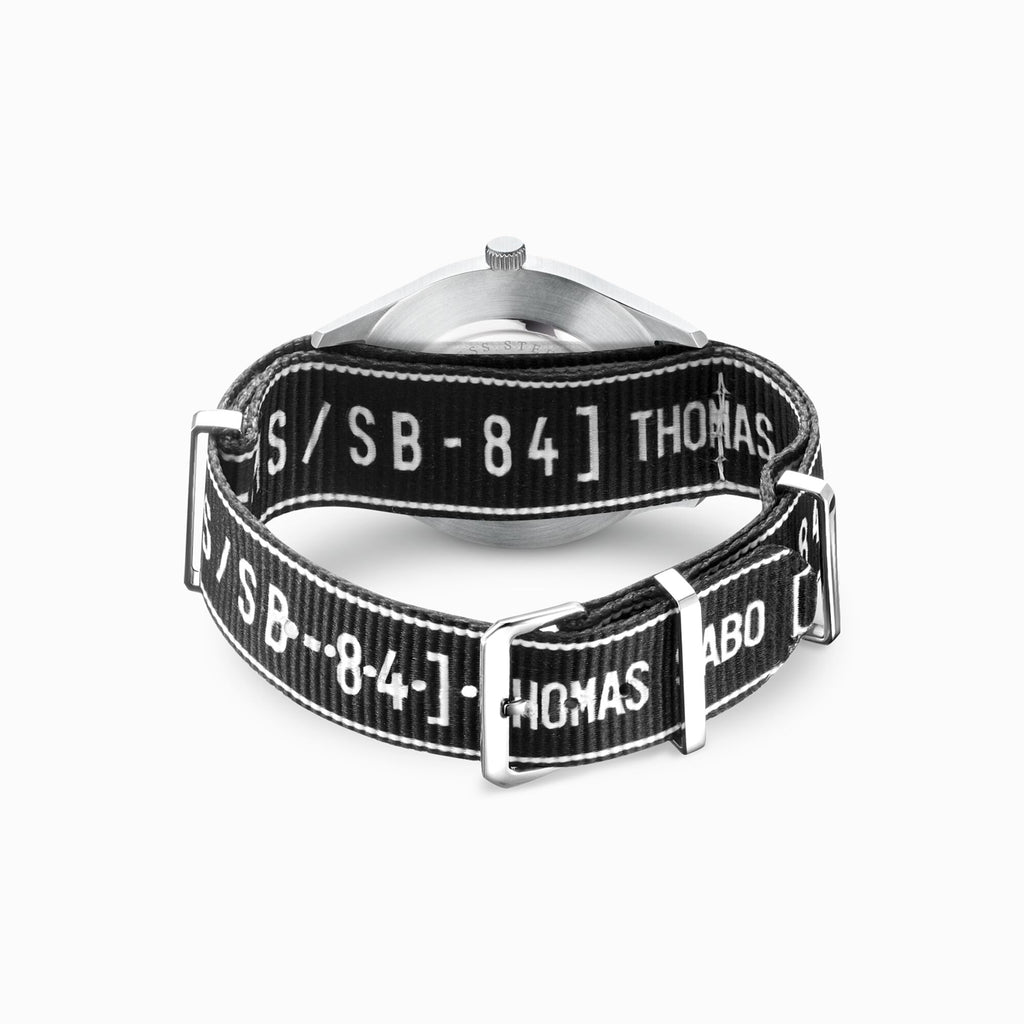 Thomas Sabo Watch Band Urban CODE TS NATO, Black