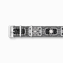 Load image into Gallery viewer, Thomas Sabo Watch Band CODE TS NATO, Black Night Sky