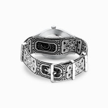 Load image into Gallery viewer, Thomas Sabo Watch Band CODE TS NATO, Black Night Sky