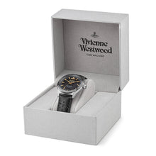 Load image into Gallery viewer, Vivienne Westwood Sydenham Watch Black Leather Strap
