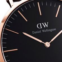 Load image into Gallery viewer, Daniel Wellington Classic 40 Reading Rose Gold & Black Watch