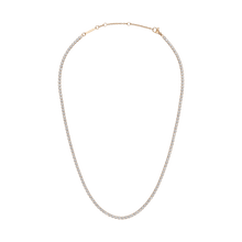 Load image into Gallery viewer, Daniel Wellington Classic Tennis Necklace Rose Gold