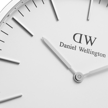 Load image into Gallery viewer, Daniel Wellington Classic 40 Sheffield Silver & White Watch