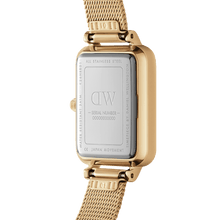 Load image into Gallery viewer, Daniel Wellington Quadro 20X26 Pressed Evergold Gold & Black Watch