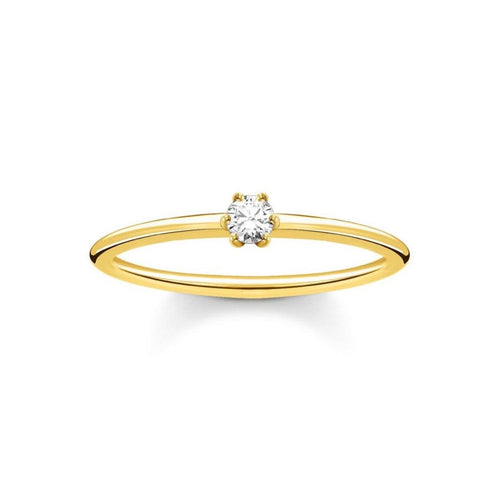 Thomas Sabo Ring White Stone