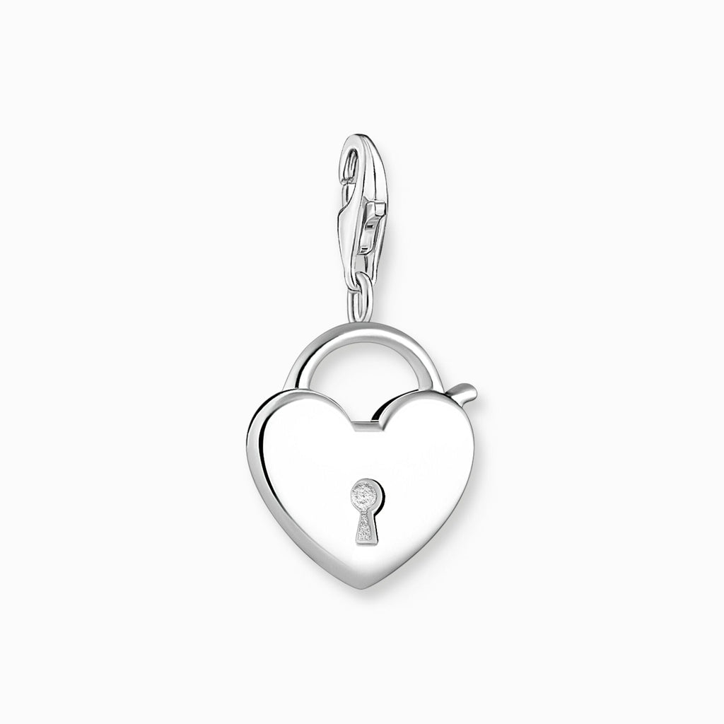 Charm Pendant Heart Padlock