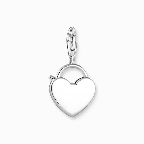 Charm Pendant Heart Padlock