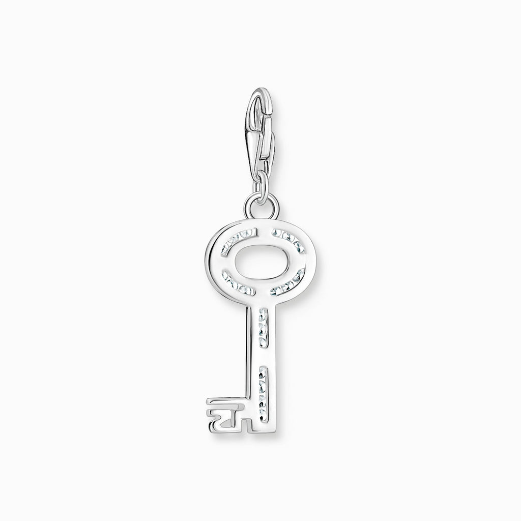 Charm Pendant White Key