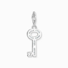 Load image into Gallery viewer, Charm Pendant White Key