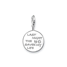 Load image into Gallery viewer, Charm Pendant DJ Tag