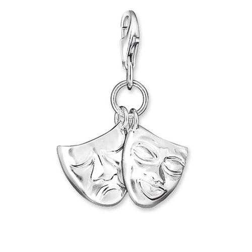 Charm Pendant Theatre Masks
