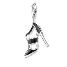 Load image into Gallery viewer, Charm Pendant High Heel Black
