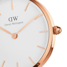 Load image into Gallery viewer, Daniel Wellington 3A PETITE 28 SUFFOLK RG WHITE