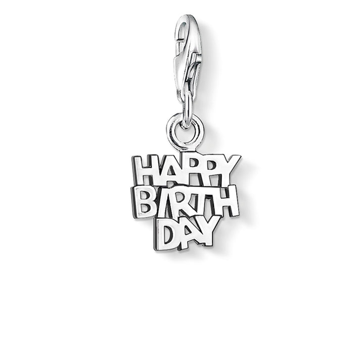 Charm Pendant "HAPPY BIRTHDAY"