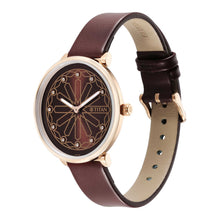 Load image into Gallery viewer, Titan Marhaba Brown Dial Analogue Leather Strap watch for Women