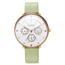 Load image into Gallery viewer, Titan Neo White Dial Analogue Leather Strap Watch for Women