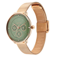 Load image into Gallery viewer, Titan Neo Green Dial Analogue Stainless Steel Strap Watch for Women