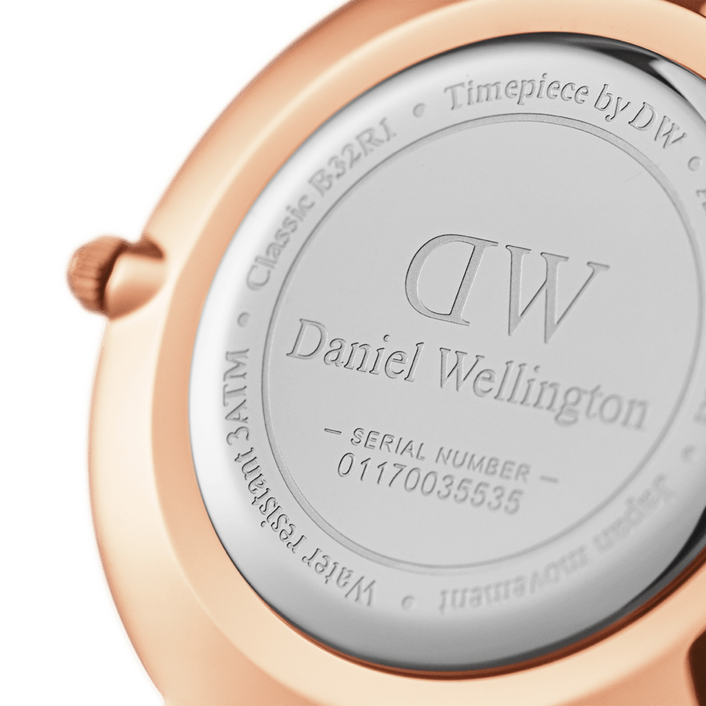 Daniel Wellington PETITE 28 BONDI RG BLACK