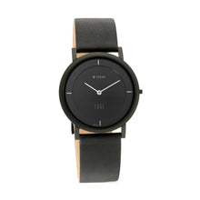 Load image into Gallery viewer, Titan Edge Black Dial Quartz Leather Strap Watch for Men