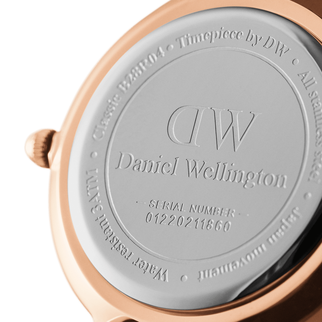 Daniel Wellington 3A PETITE 28 SUFFOLK RG WHITE