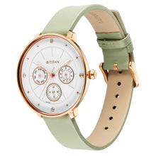 Load image into Gallery viewer, Titan Neo White Dial Analogue Leather Strap Watch for Women