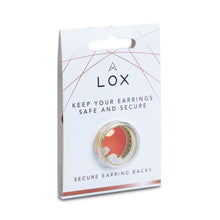 Load image into Gallery viewer, Rose Gold Lox Secure Earring Backs 2 Pair Pack