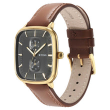 Load image into Gallery viewer, Titan Avant Garde Anthracite Dial Multi Stainless Steel Strap watch for Men