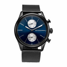 Load image into Gallery viewer, Titan Elmnt Black Dial Analogue Stainless Steel Strap Watch for Men