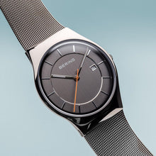 Load image into Gallery viewer, Bering Classic Polished Silver Mesh Watch