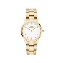 Load image into Gallery viewer, Daniel Wellington Iconic Link 32 Gold &amp; White Watch