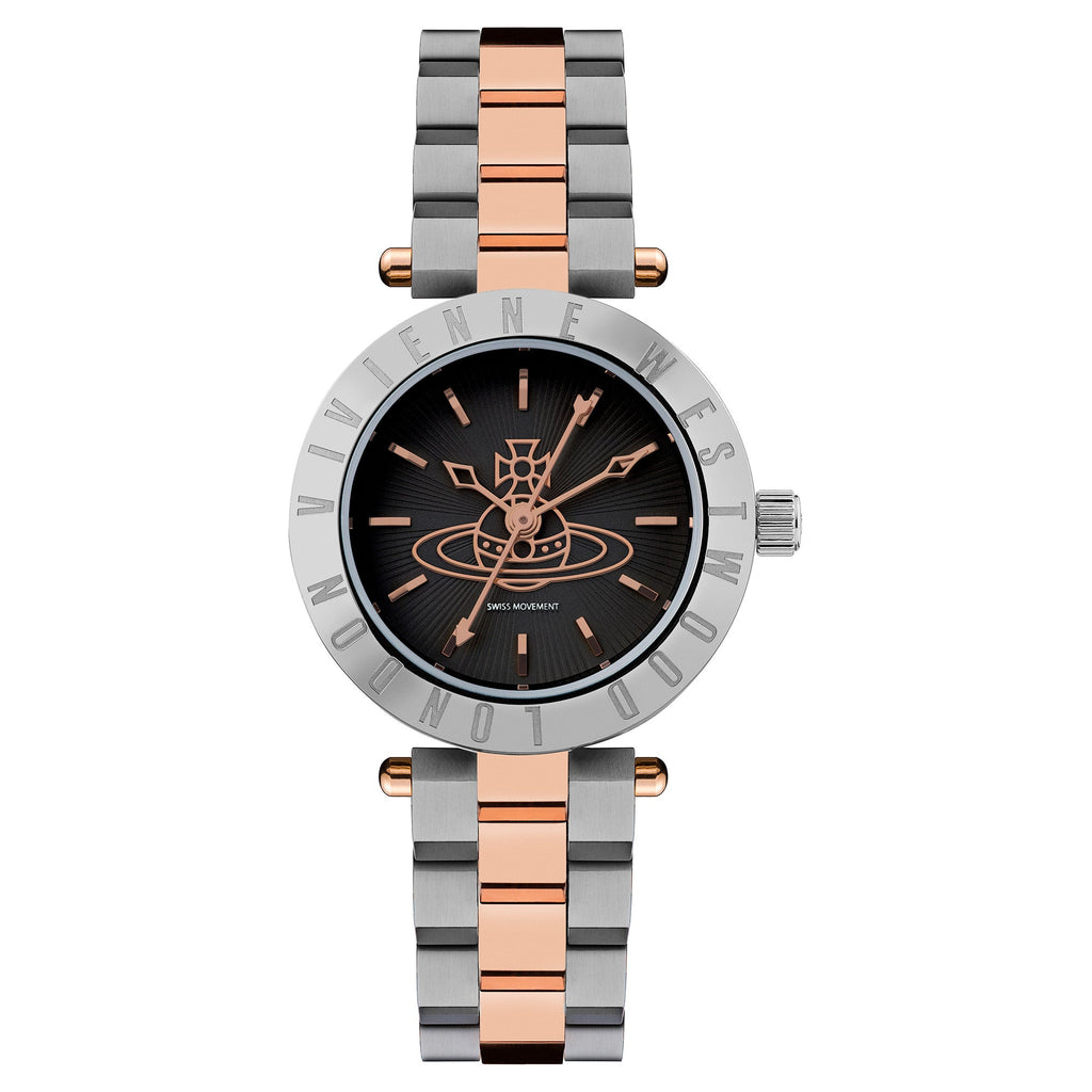 Vivienne Westwood Westbourne Orb Watch Black Dial