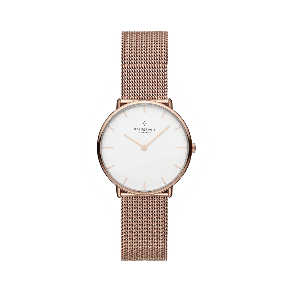 Nordgreen Women's Native 28mm Rose Gold Watch