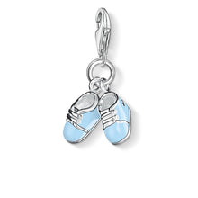 Load image into Gallery viewer, Thomas Sabo Blue Baby Shoes Charm Pendant