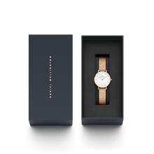 Load image into Gallery viewer, Daniel Wellington Petite 28 Lumine Rose Gold Mother of Pearl White Watch