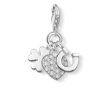 Load image into Gallery viewer, Thomas Sabo Charm Pendant &quot;Good Luck&quot;