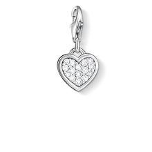 Load image into Gallery viewer, Thomas Sabo Charm Pendant &quot;Glitter Heart&quot;