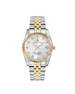 JDM Inspiration Two Tone Yellow Gold Watch