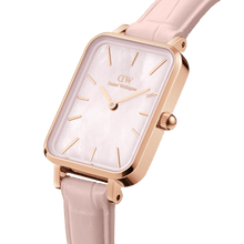 Load image into Gallery viewer, Daniel Wellington Quadro 20X26 Rouge Rose Gold Mother of Pearl Watch