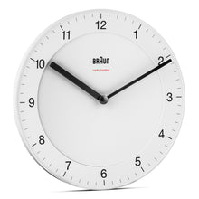 Load image into Gallery viewer, Braun Classic Analogue 20cm Wall Clock White