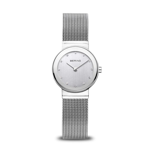 Bering - Classic Polished Silver Watch