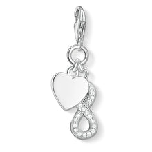 Load image into Gallery viewer, Thomas Sabo Charm Pendant &quot;Heart With Infinity&quot;