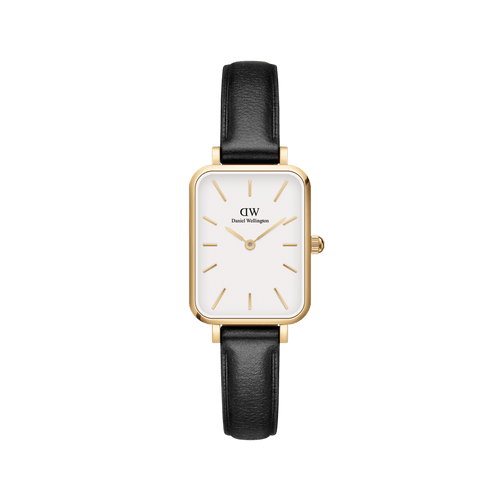Daniel Wellington Quadro 20X26 Pressed Sheffield Gold & White Watch