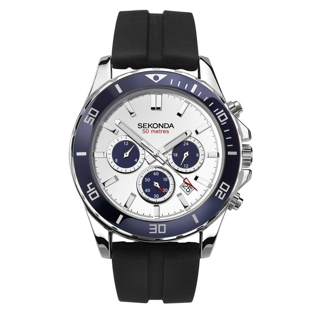 Sekonda Men’s Dual-Time Sports Watch