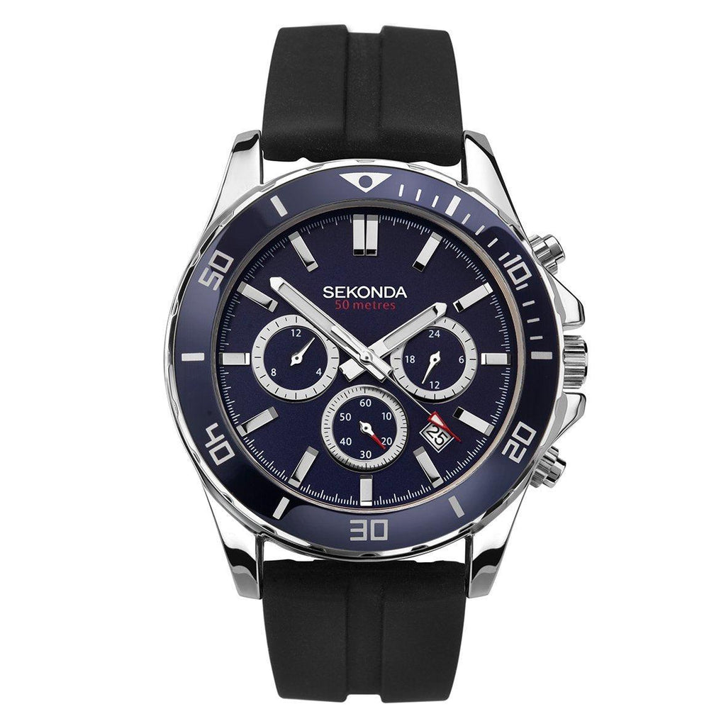 Sekonda Men’s Dual-Time Sports Watch