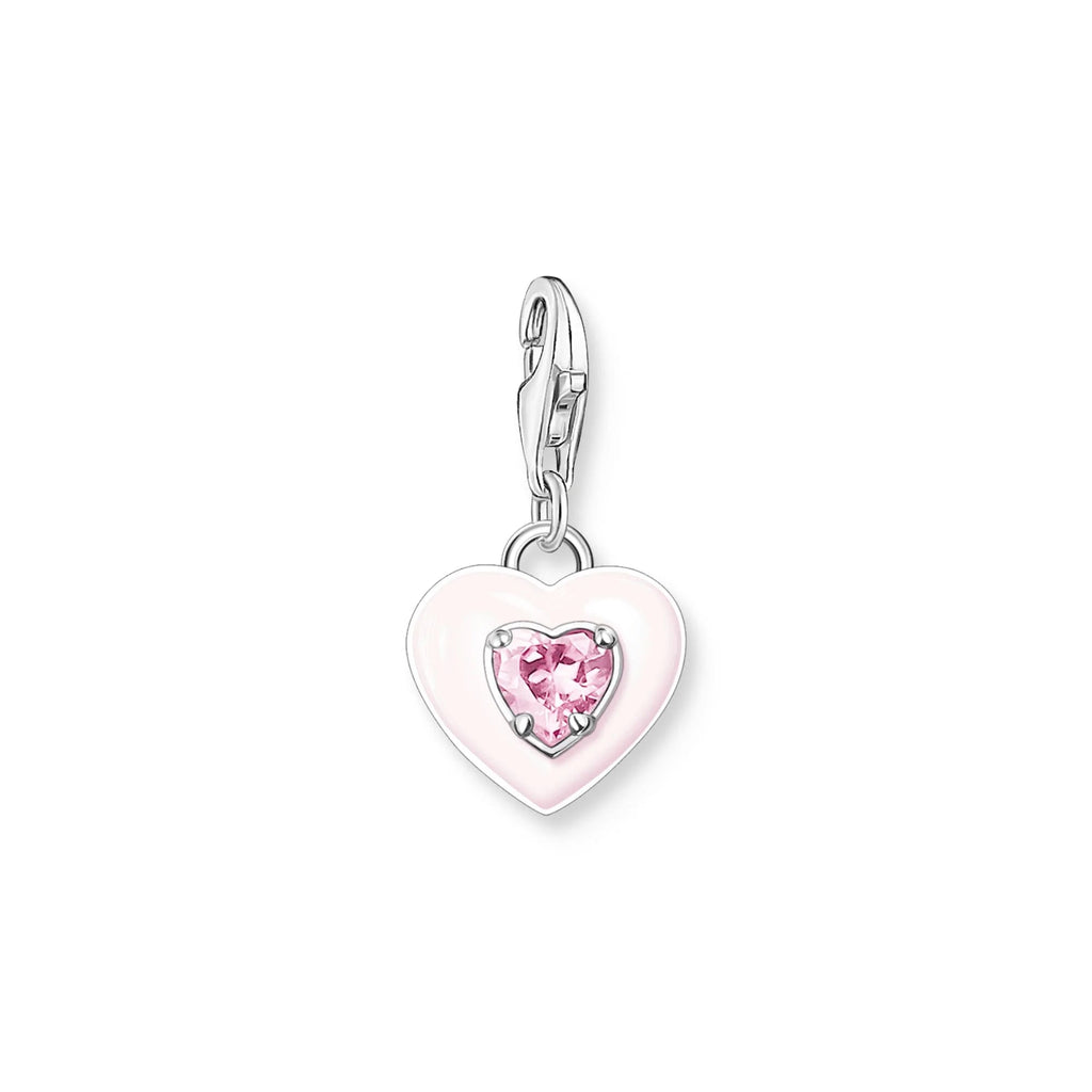 THOMAS SABO Charm Pendant Heart Pink