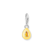 Load image into Gallery viewer, THOMAS SABO Charm Pendant Teardrop Orange Stone