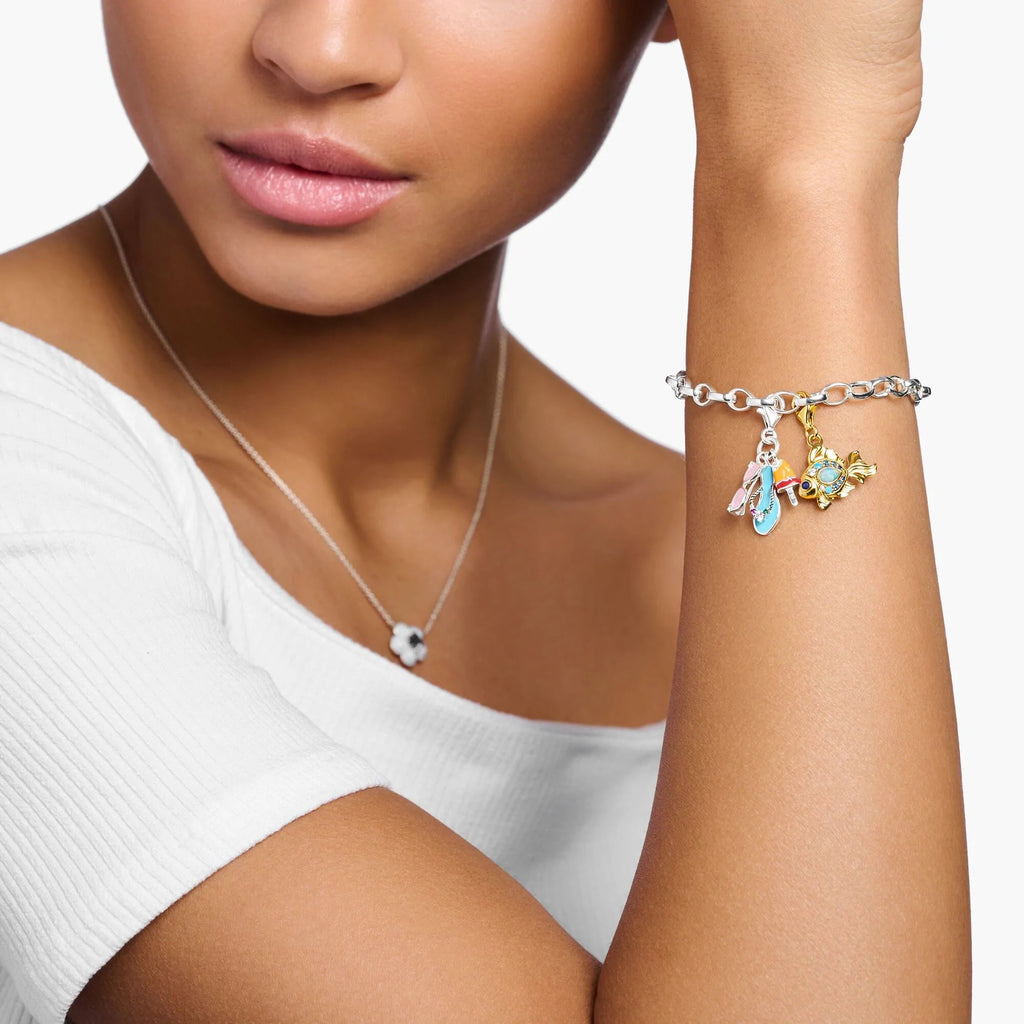 THOMAS SABO Charm Pendant Fish Gold