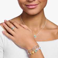Load image into Gallery viewer, THOMAS SABO Charm Pendant Rainbow Multicoloured Stones