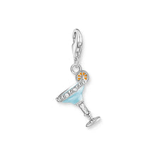 Load image into Gallery viewer, THOMAS SABO Charm Pendant Turquoise Cocktail Glass